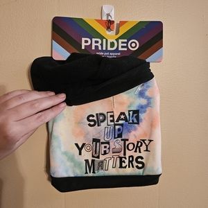 Target Pride Tie Dye Rainbow Your Story Matters Medium Dog Hoodie